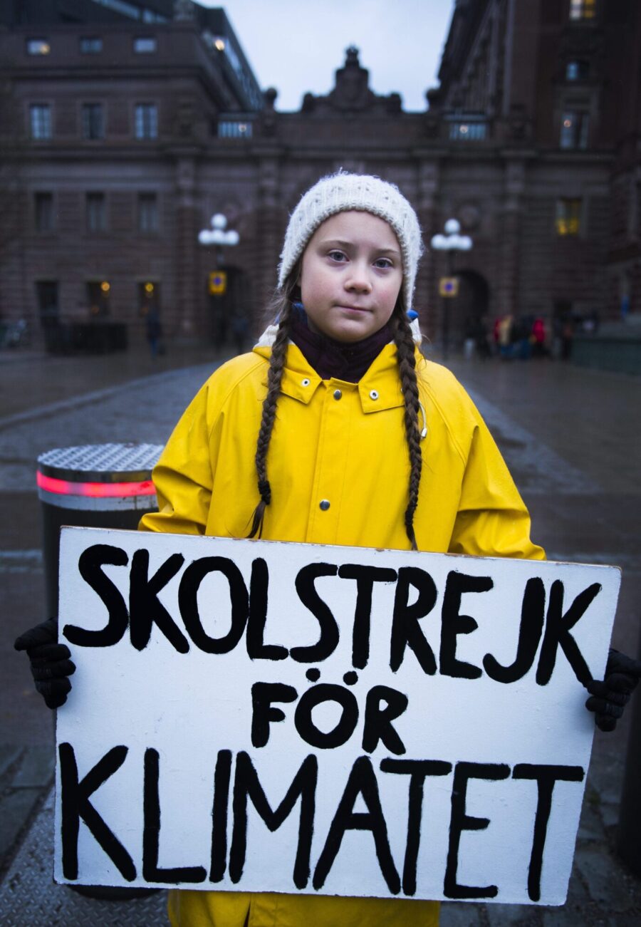 2018 erscheint Greta Thunberg auf der Bildfläche. 