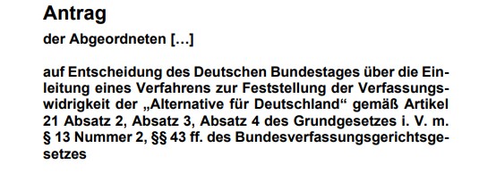 Merz nicht dabei: Die Antragsteller verheimlichen ihre Namen.